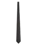 Zegna herringbone-pattern tie - Blue