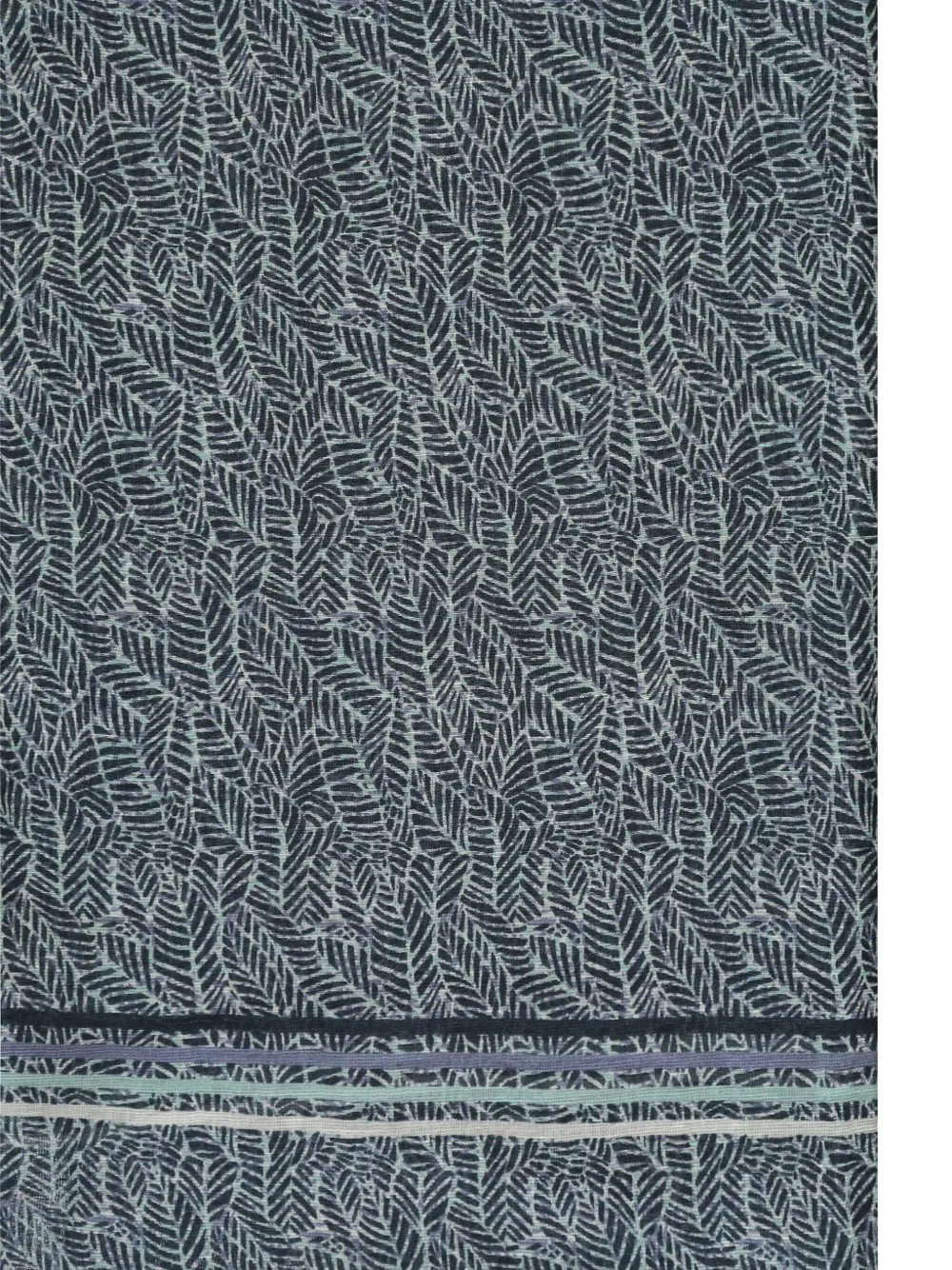 Emporio Armani Sjaal met print Blauw