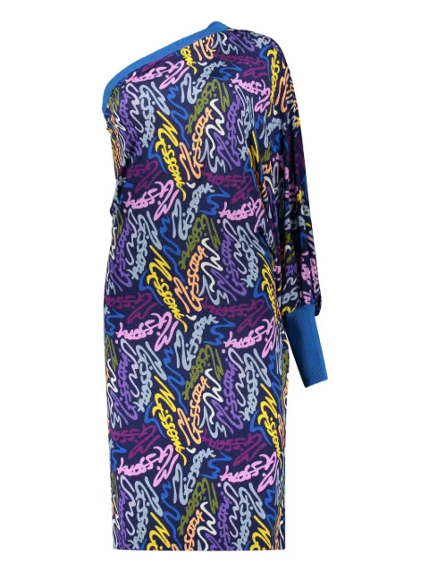 Missoni vestido con hombro descubierto