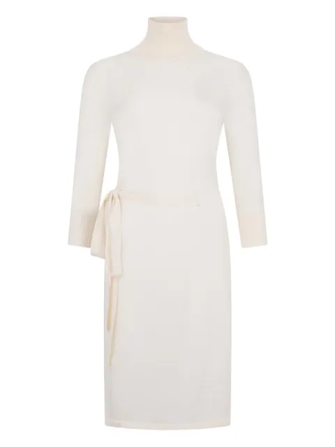 Malo tie-waist midi dress