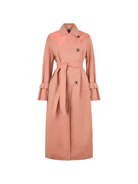 Moorer Edith-P double-breasted trench coat