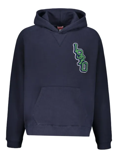 Kenzo hoodie con aplique de tigre