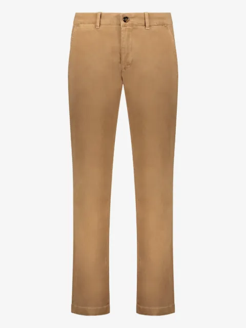 Moorer button-fastening trousers