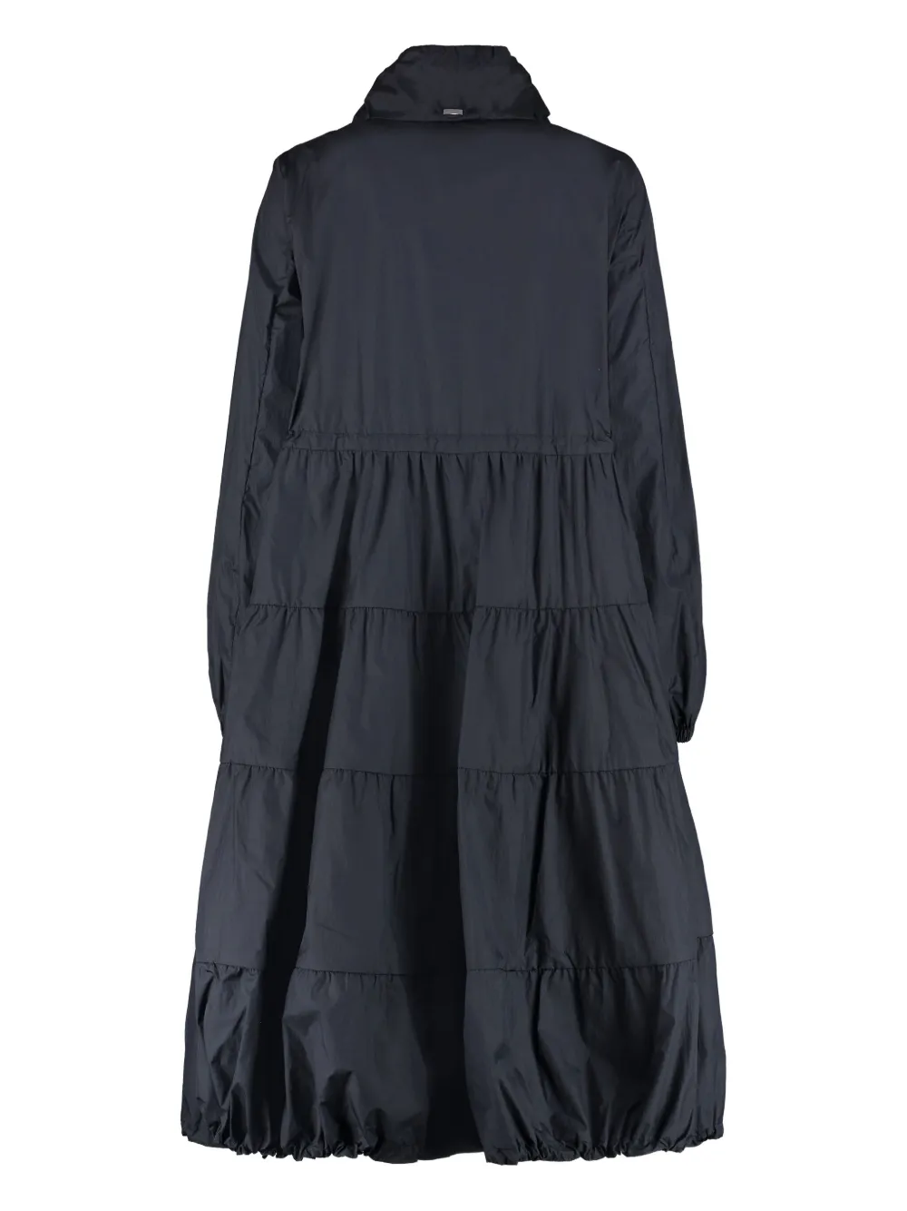 Herno zip-up coat Zwart