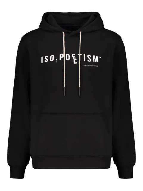 ISO.POETISM logo-print hoodie