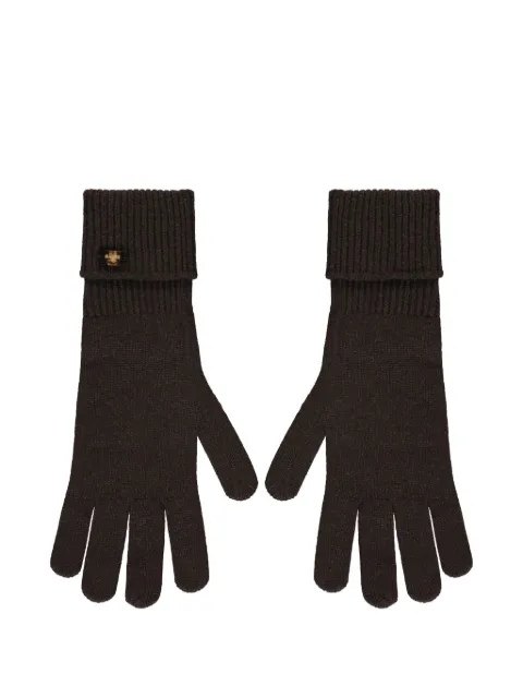 Moorer Handschuhe mit gerippten Bündchen