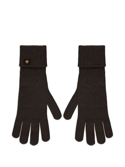 Moorer ribbed cuff gloves