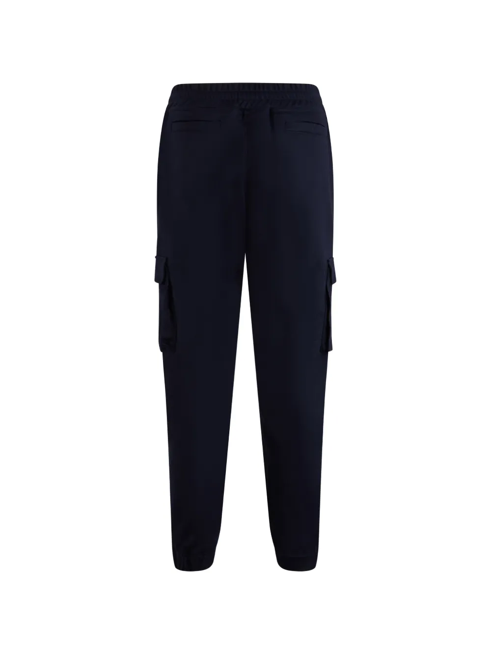 Moorer drawstring cargo pants Blauw