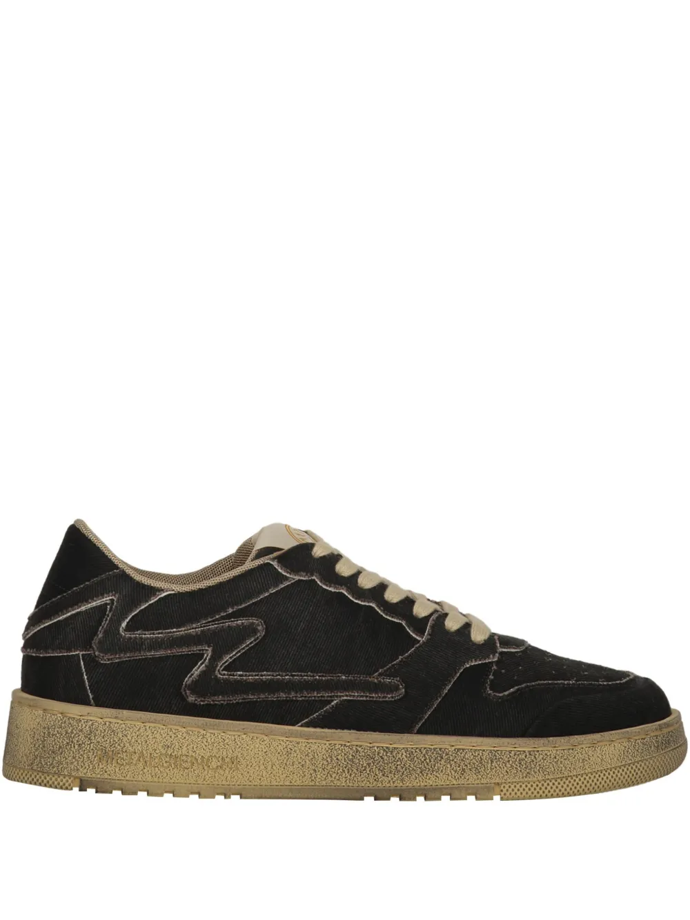 METAL GIENCHI panelled sneakers Black