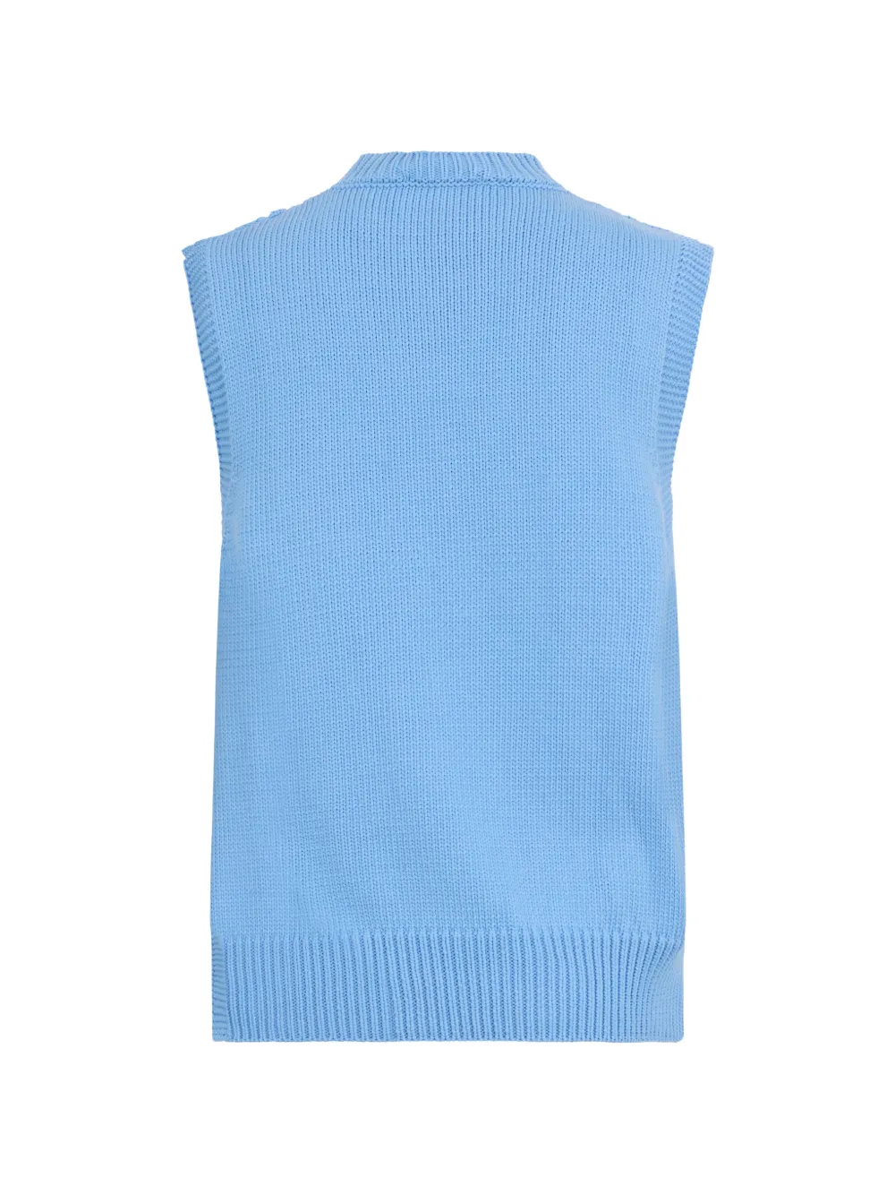 Moorer Kabelgebreide spencer Blauw