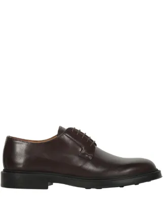 bruno magli brown dress shoes Bruno Magli Raging Leather Slip-On Loafer - Brown main image 0