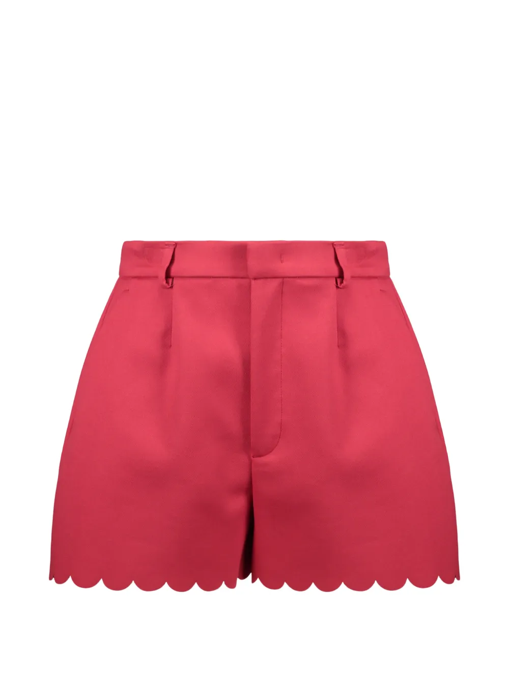 RED Valentino scalloped-hem shorts