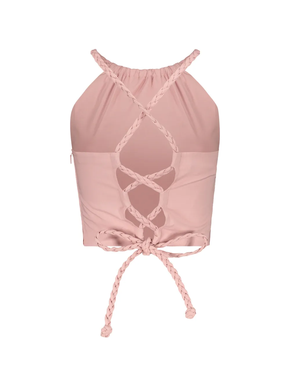 RED Valentino Gevlochten top Roze