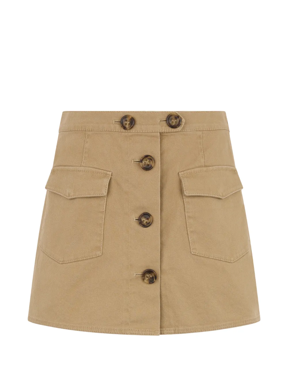 Valentino Garavani button-up skorts - Nude