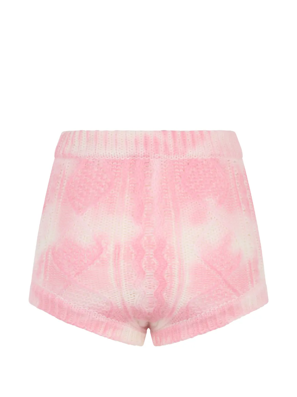 RED Valentino Gebreide shorts Roze