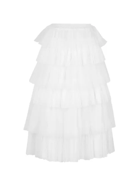 Valentino Garavani tiered ruffled midi skirt