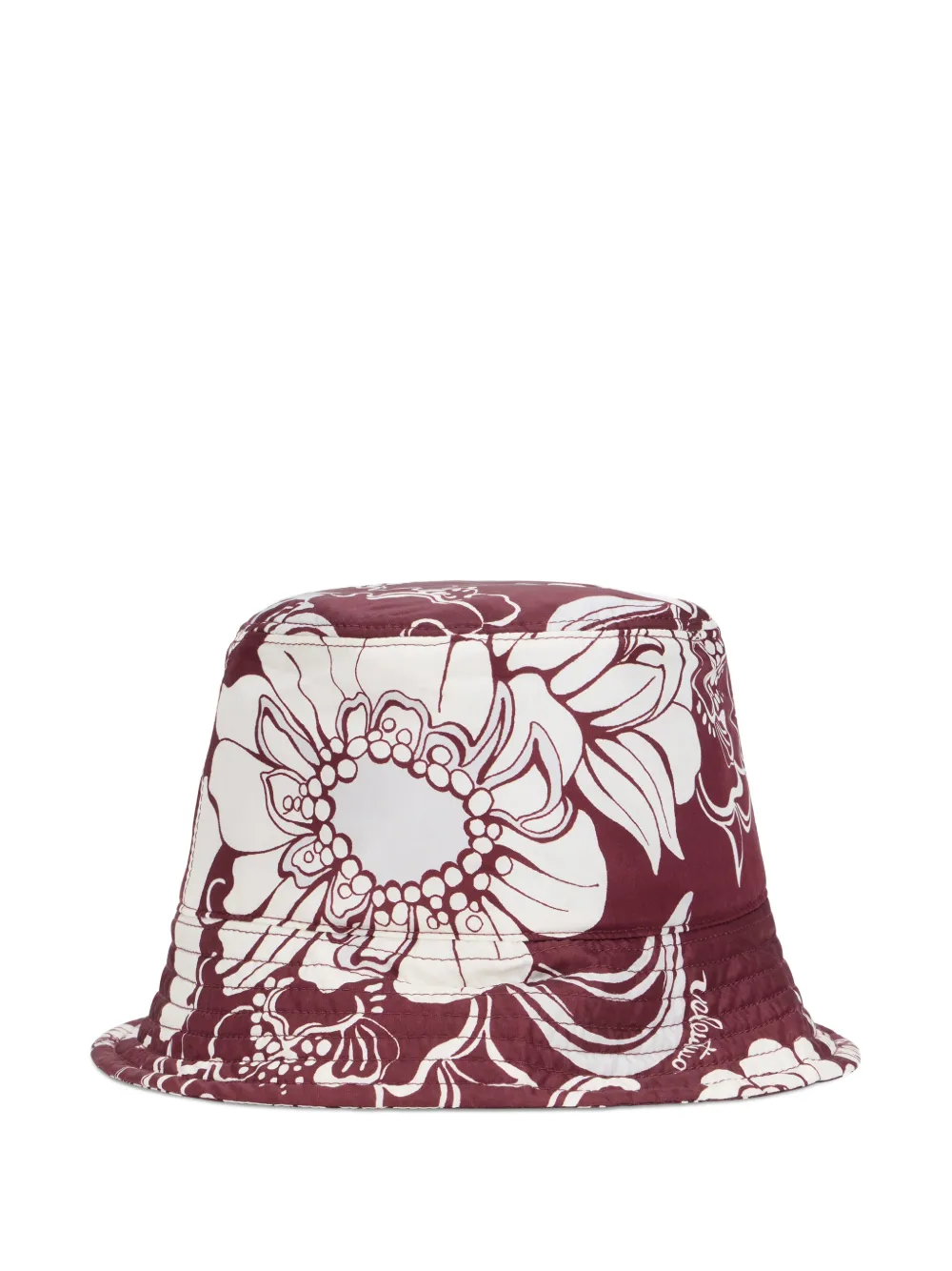 Valentino Garavani floral-print bucket hat - Wit