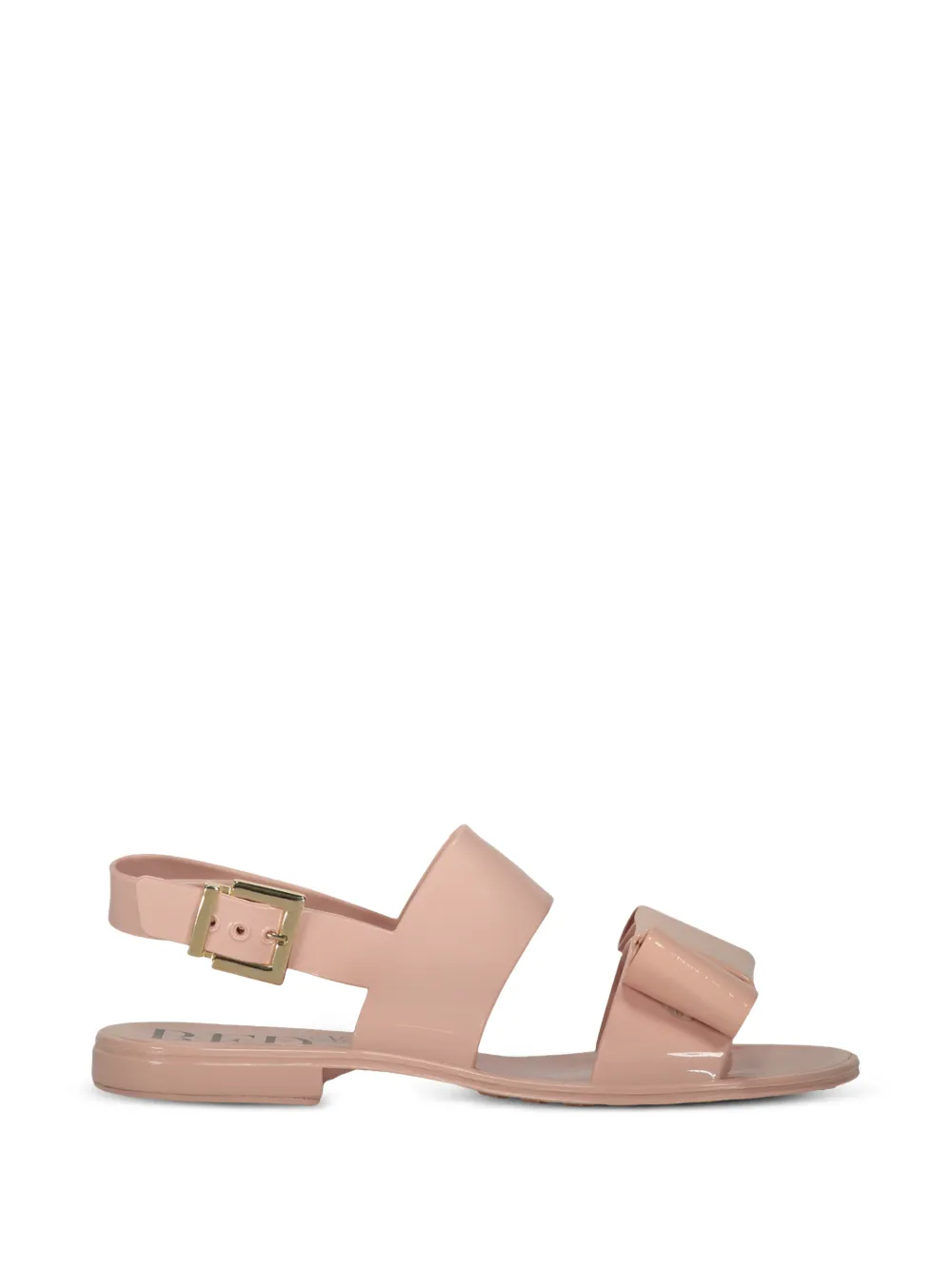 RED(V) bow-detail buckle-fastening sandals Roze