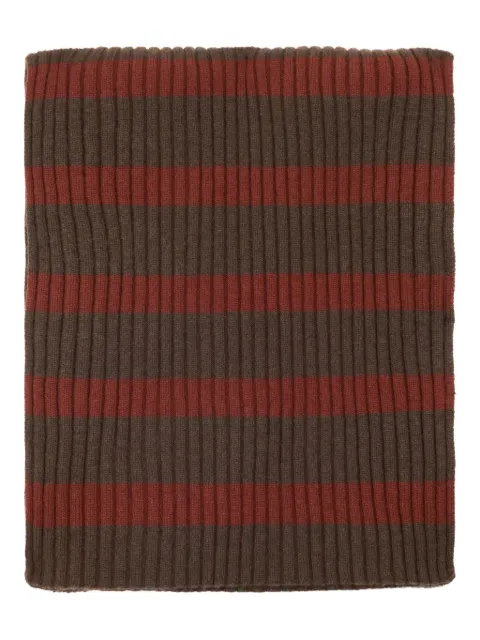 Malo striped scarf