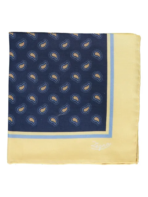 Zegna paisley-print scarf