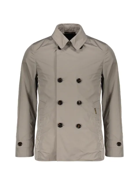 Moorer chaqueta con doble botonadura y cuello abierto