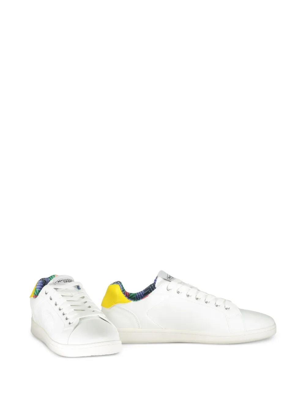 Missoni Round-toe Sneakers In White