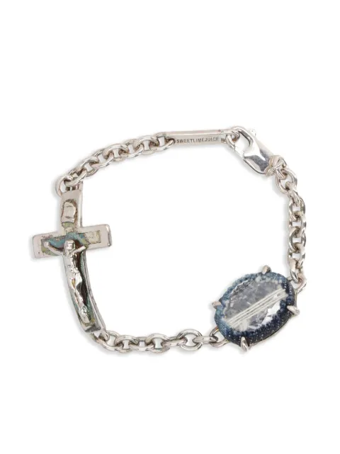 SWEETLIMEJUICE pulsera de cadena Crucifix