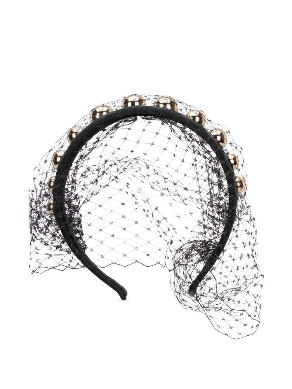 Beaded Veil Headband