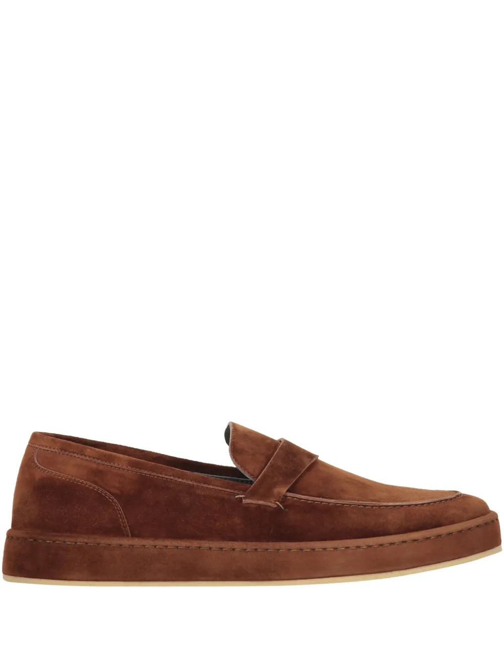 suede loafers