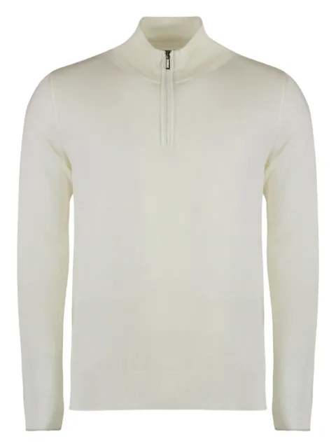 Moorer Terni virgin-wool half-zip sweater