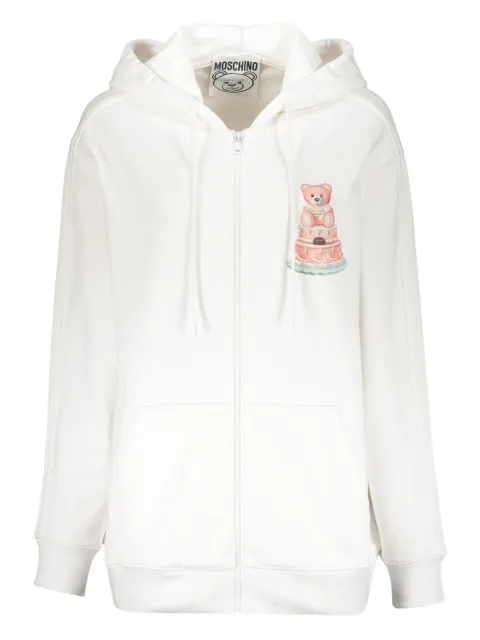 Moschino zip-up hoodie