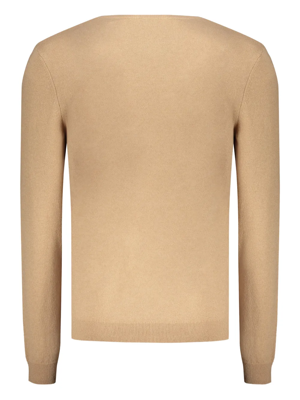 Valentino Garavani logo-detail ribbed sweater - Beige