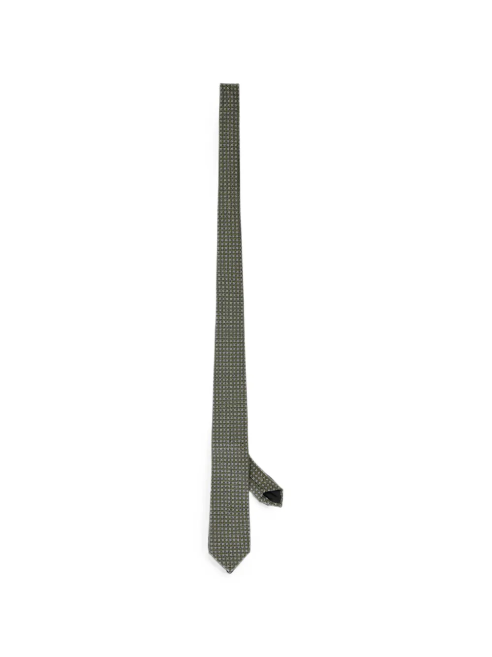 Corneliani jacquard-motif tie - Grün