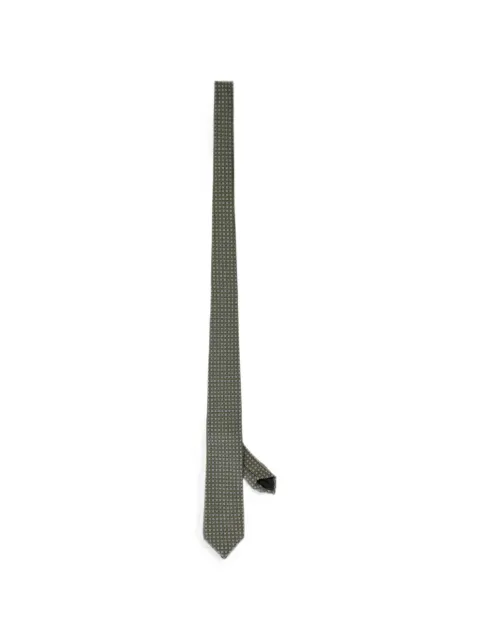 Corneliani jacquard-motif tie