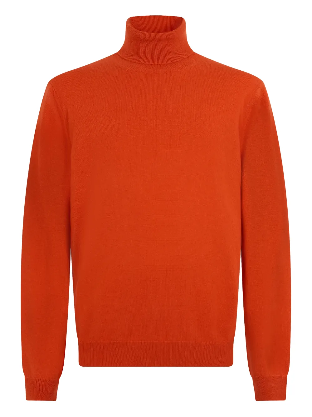 Malo turtleneck long-sleeve sweater - Orange