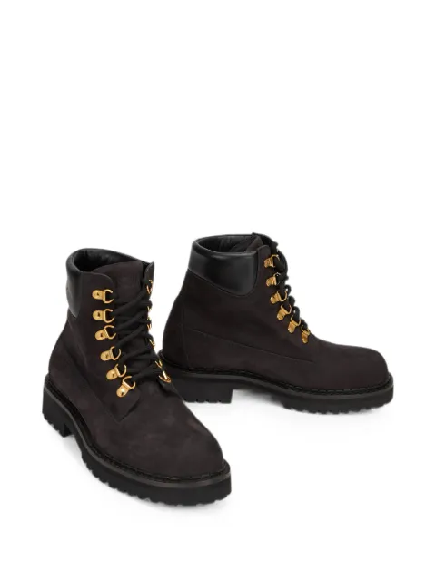 Moschino lace-up ankle boots