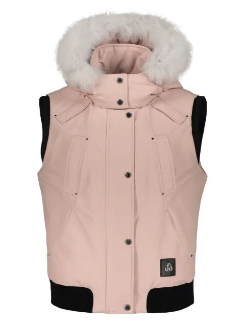 Moose Knuckles hooded waistcoat