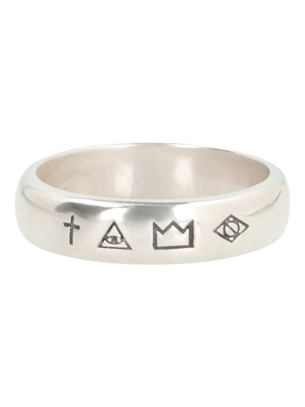 Serge DeNimes anillo 4 Symbols | plateado | Image 1