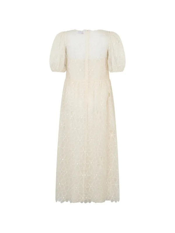 white jacquard dress Jacquard dress 