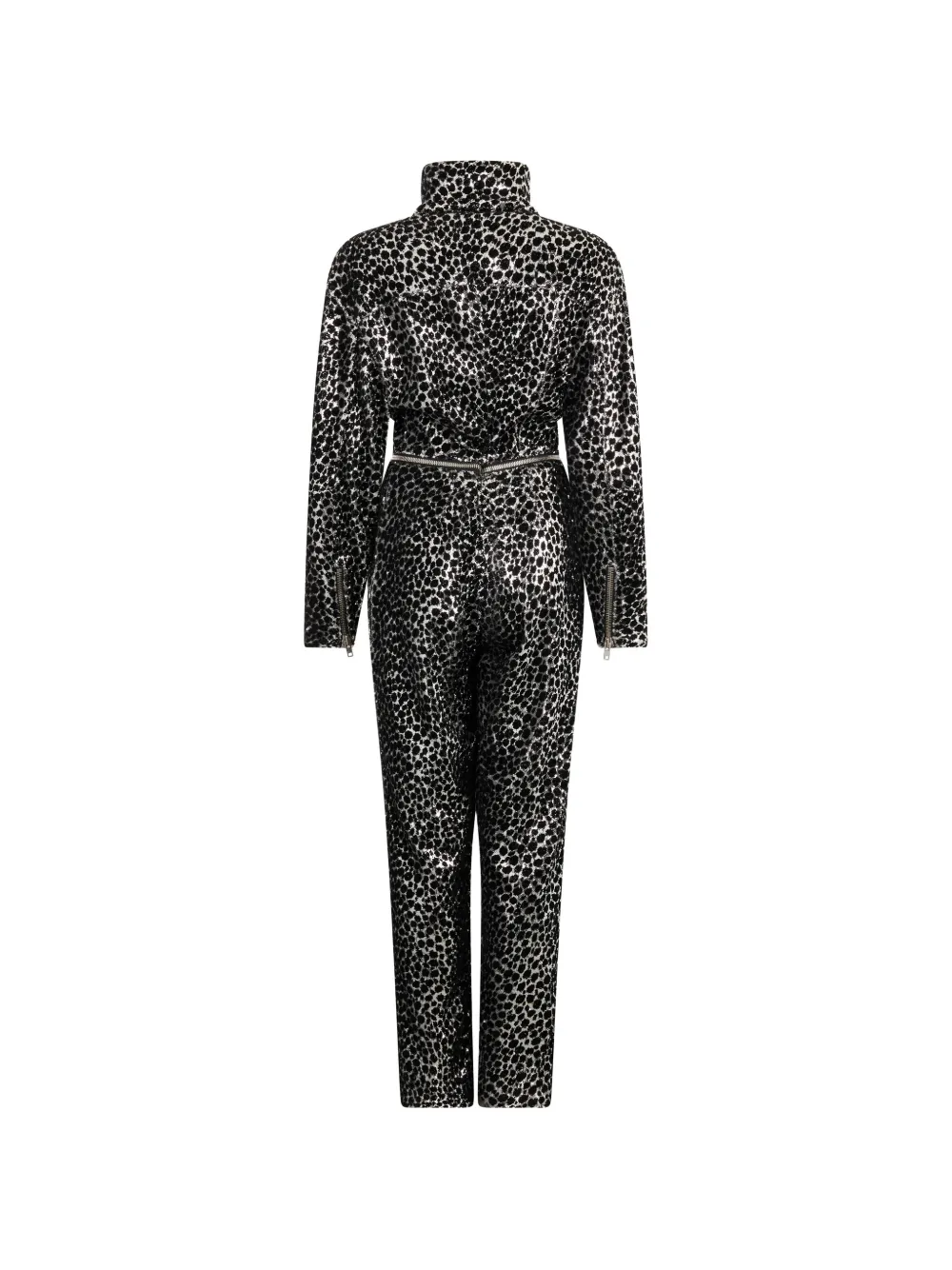 Philosophy Di Lorenzo Serafini zipped animal-print jumpsuit - Zwart