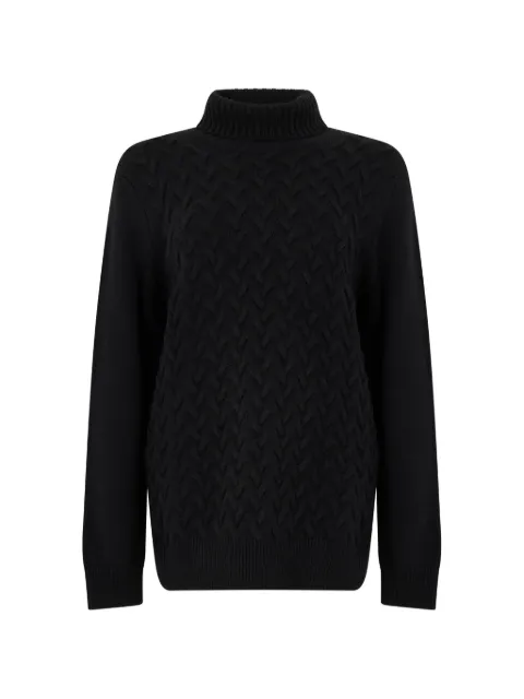 Moorer Absoltr2 cable-knit roll-neck sweater