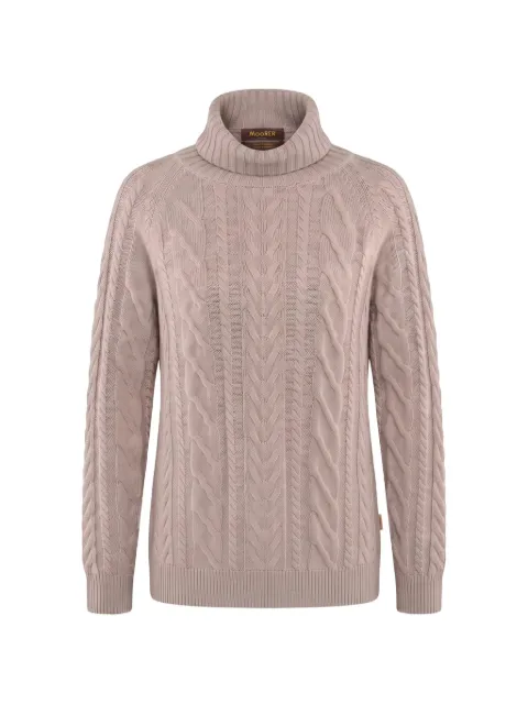 Moorer jersey con cuello vuelto