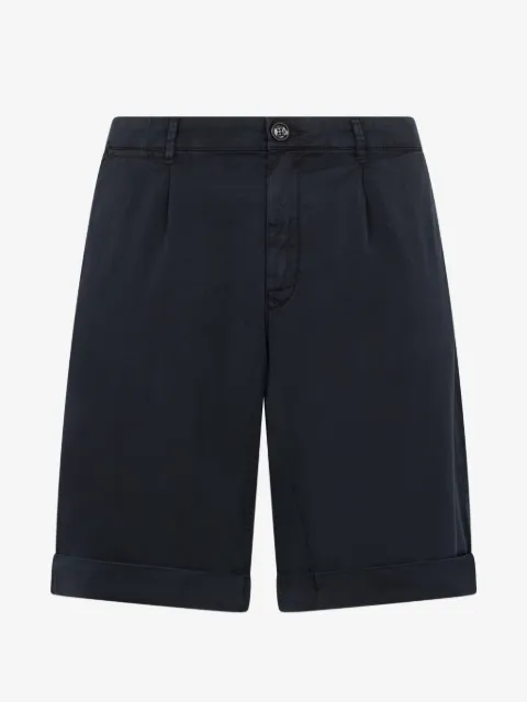 Moorer turn-up trousers