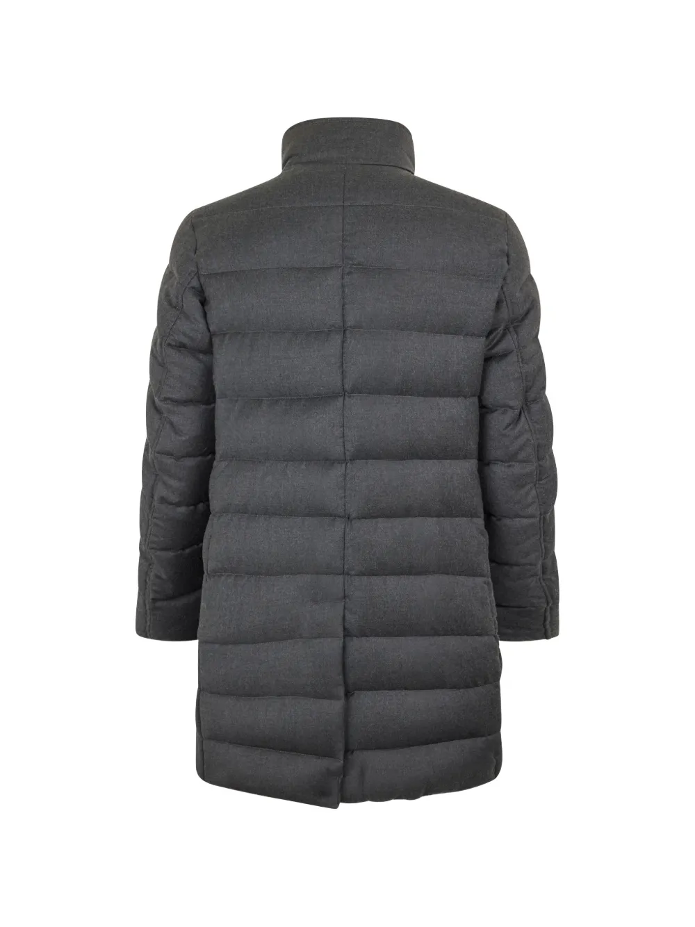 Moorer Gewatteerde jas met knoop - Grijs