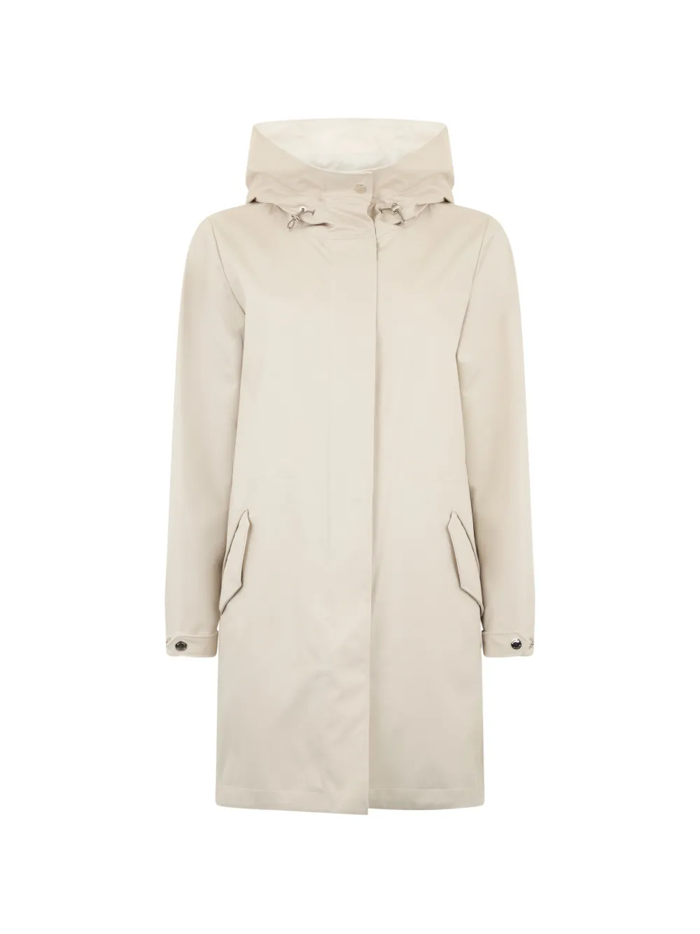 Moorer hooded parka coat - Toni neutri