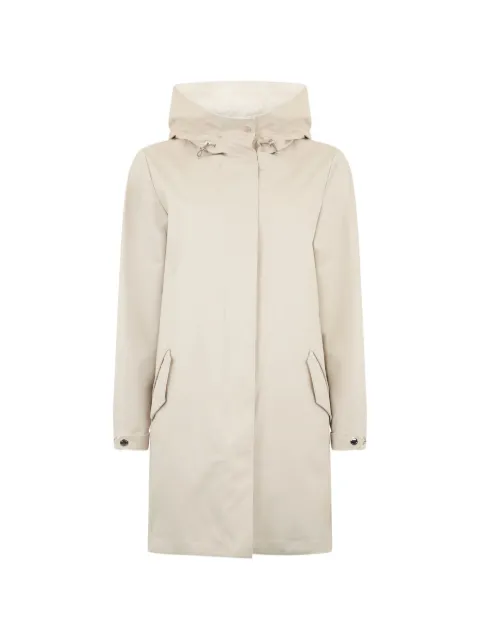 Moorer hooded parka coat