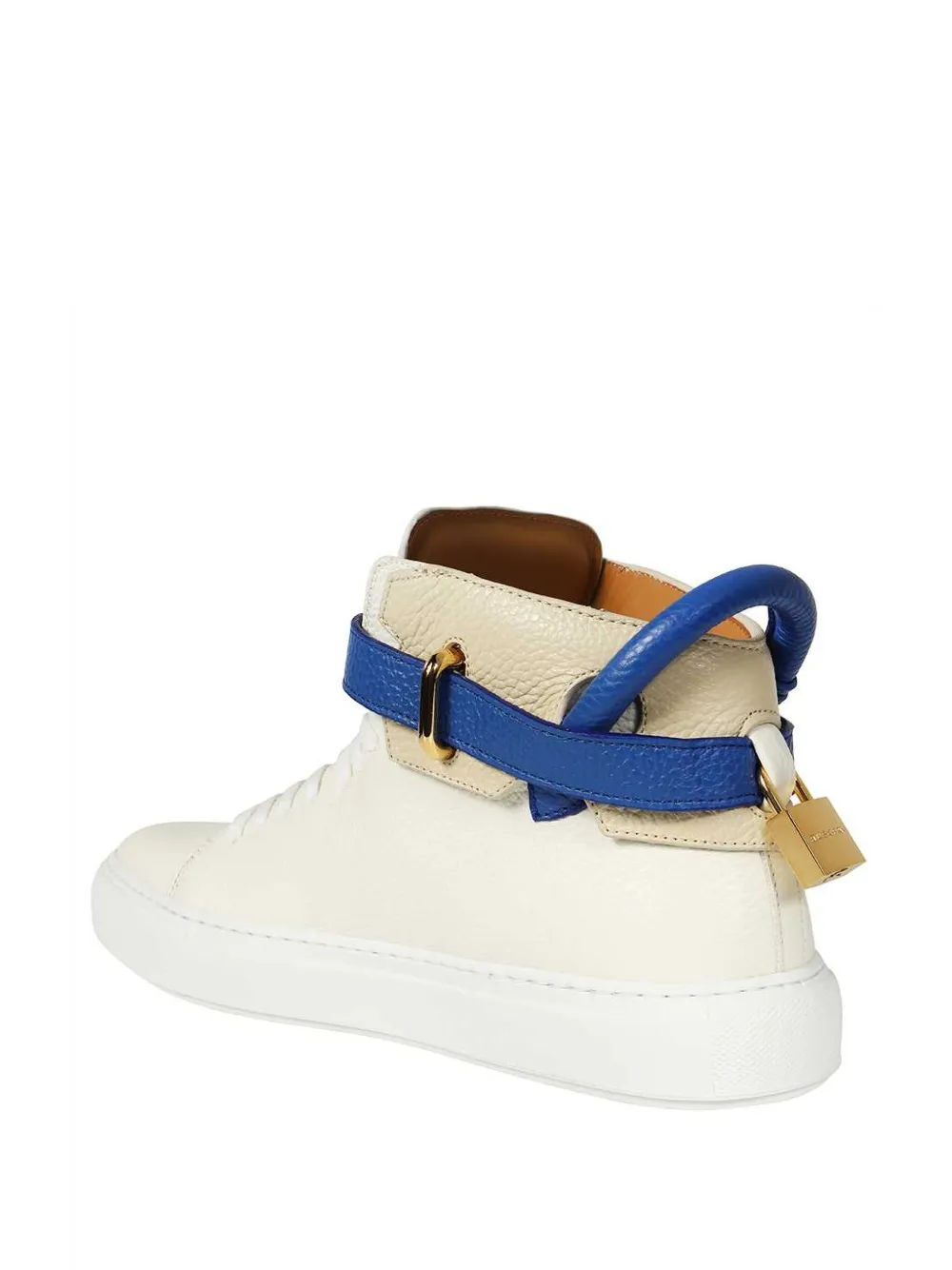 Buscemi Alce Leather Sneakers In White