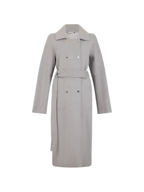 Moorer Bonnie-P belted double-breasted coat