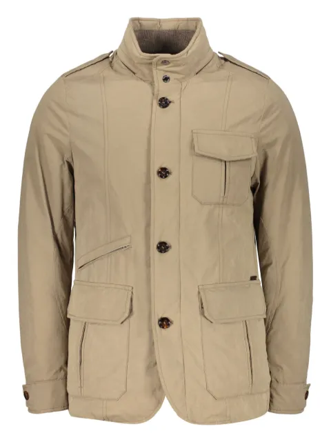 Moorer flap-pocket jacket