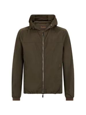 Valstar Hooded Suede Jacket | Green | FARFETCH OM